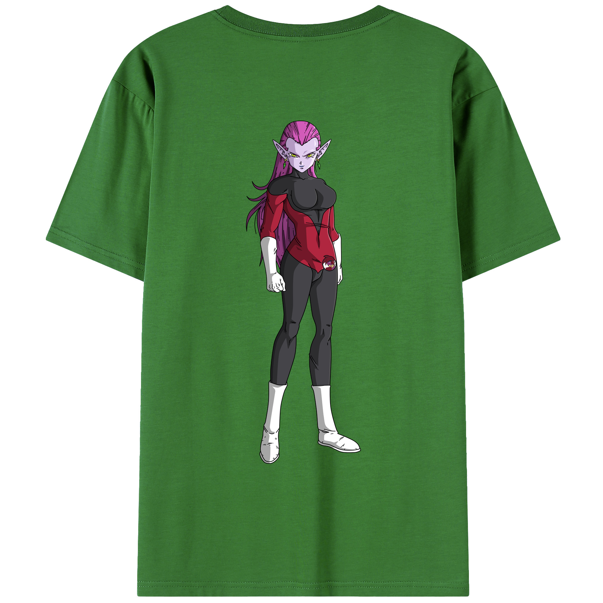 （画像用） ドラゴンボール DRAGON BALL レディース半袖Tシャツ(バックプリント)